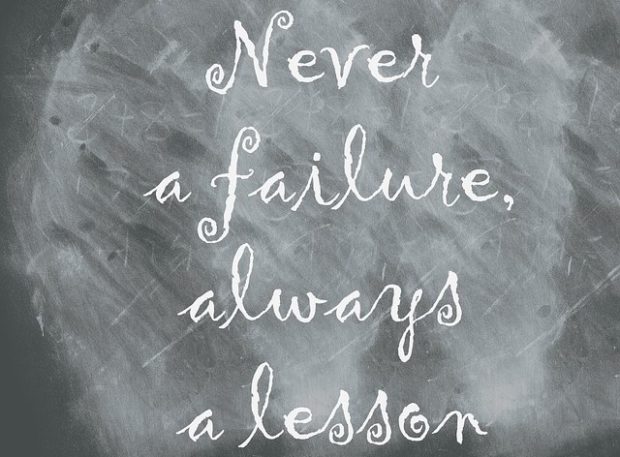 never a failure chalkboard pixy