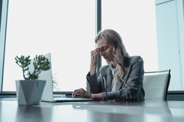 burnout at work stress during job search